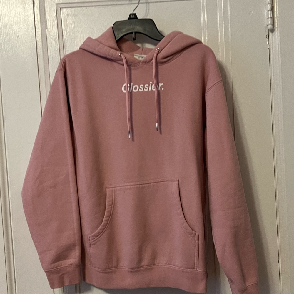 Glossier Pink Hoodie